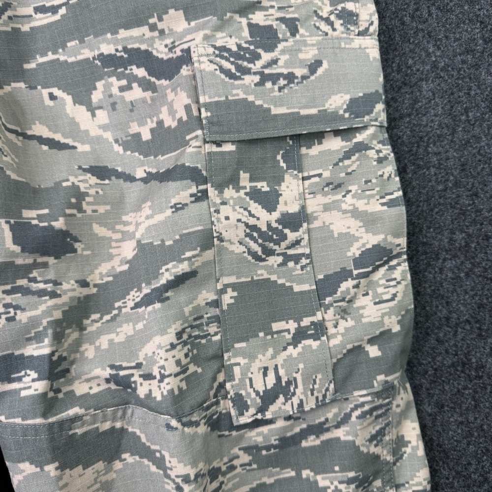 US Air Force ABU Tiger Stripe Cargo Utility Pants Women's 12R Military Ripstop - Picture 5 of 7